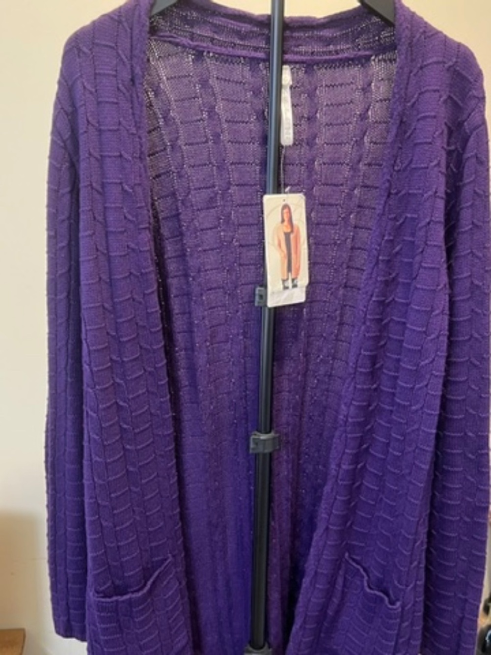 NWT Leo & Nicole Open Front Women's Sweater